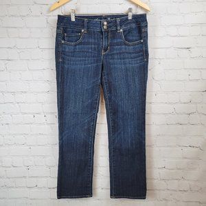 American Eagle Artist Stretch Blue Jeans Size 8